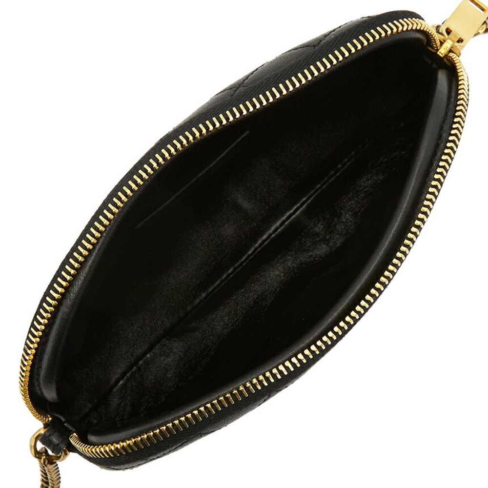 Saint Laurent Gaby zipped pouch black quilted lambskin leather - Picture 5 of 9
